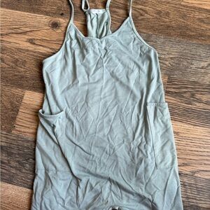 Women's Sage Green Sleeveless Top